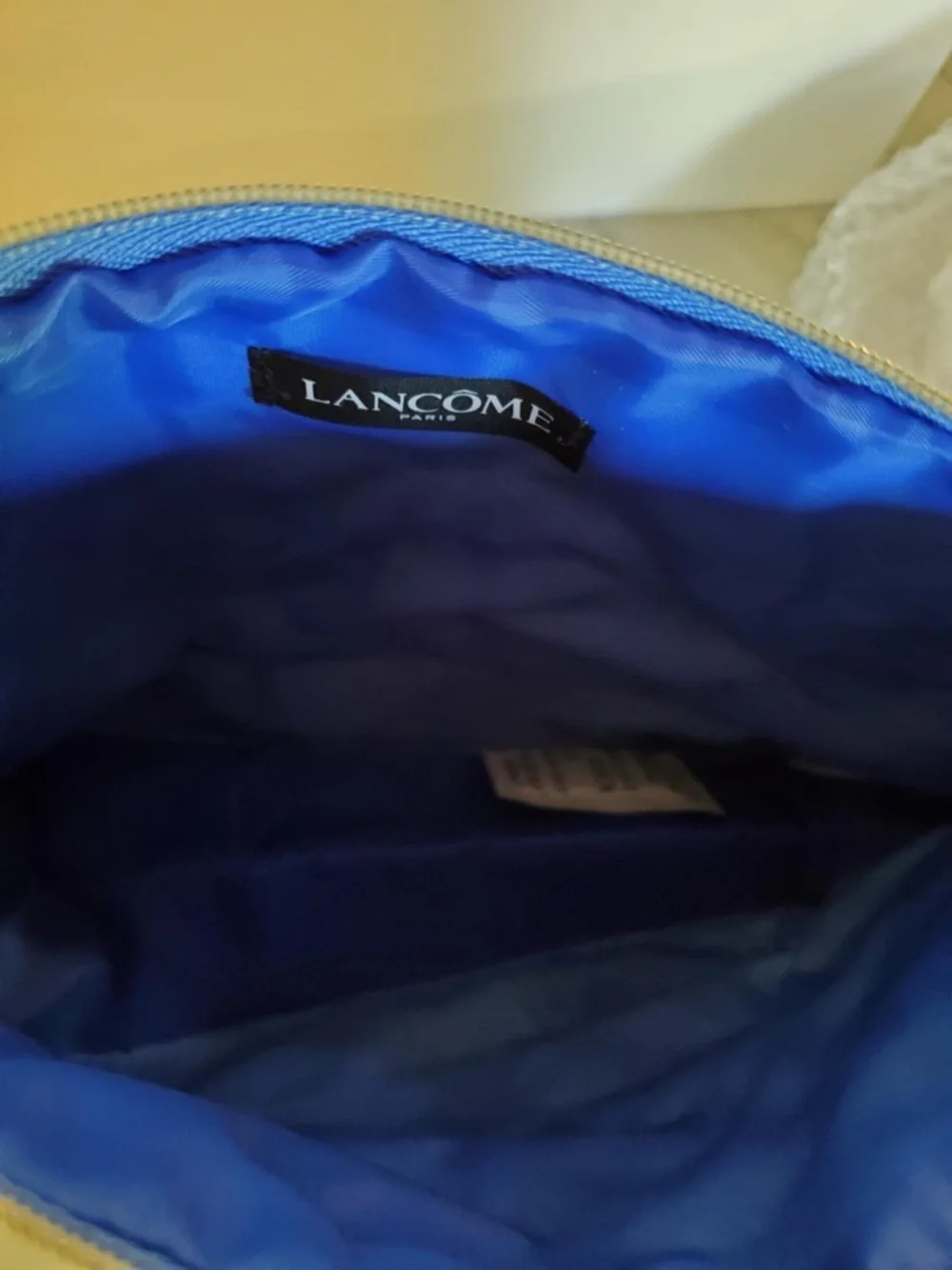 Lancome Paris makeup bag pouch